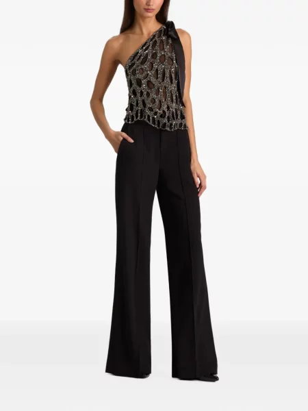 Top Alice + Olivia negru