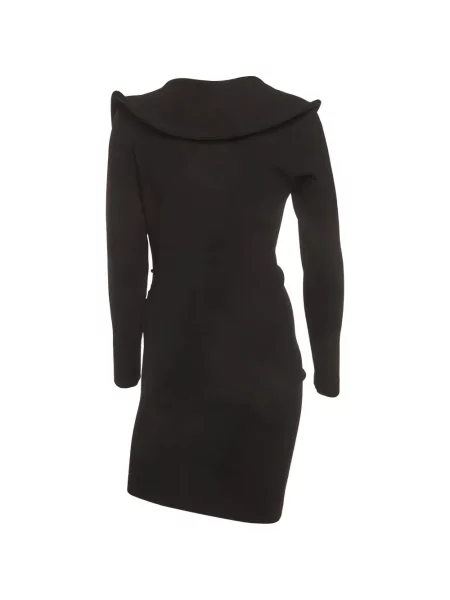 Rochie mini Magda Butrym cu volane plic negru