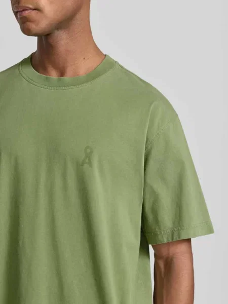T-shirt o kroju relaxed fit z czystej bawełny ekologicznej model ICONIC Å MAARKOS' Armedangels