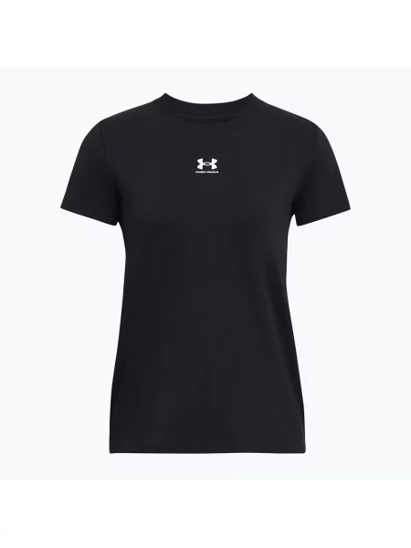 Koszulka Under Armour Rival Core hydro black/white czarna