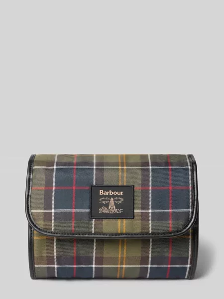 Barbour Kosmetyczka Tartan gruen zielona