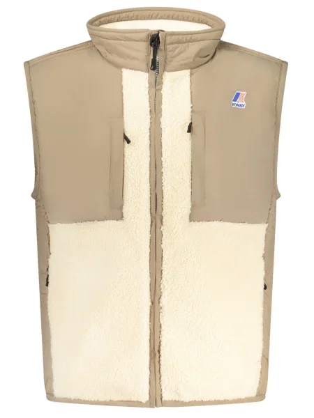 Kamizelka K-way beżowa