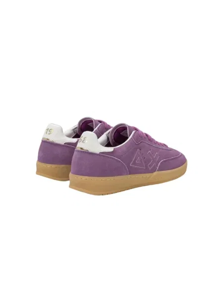 Sneakersy Sun68 zamszowe fioletowe