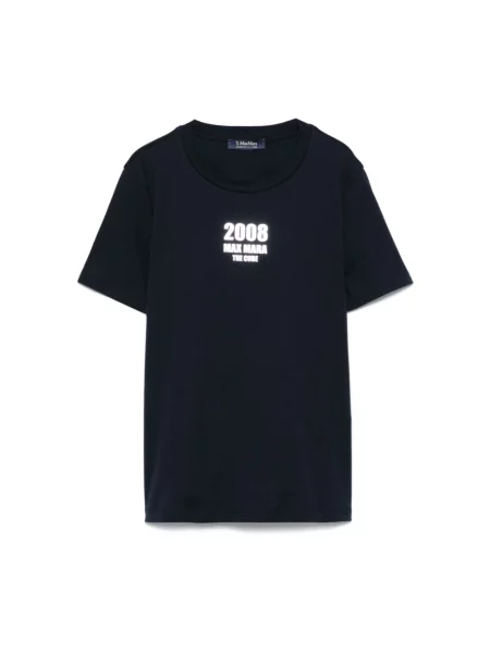 Koszulka Max Mara niebieska