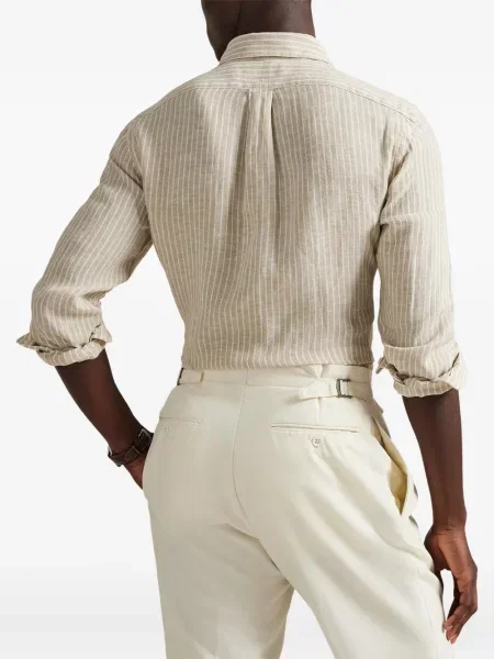 Șapcă Polo Ralph Lauren cu broderie din țesătură twill în carouri albastru