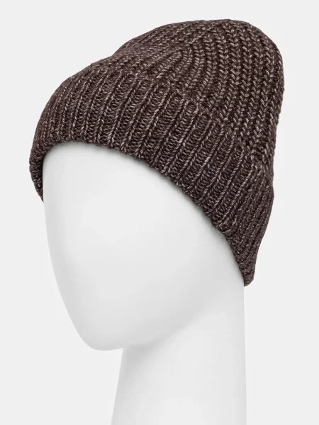 Шерстяная шапка Sisley коричневая