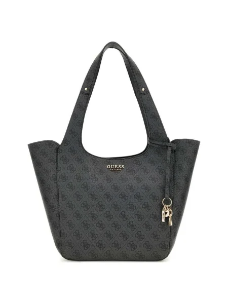 Guess Geantă Calista Gri negru