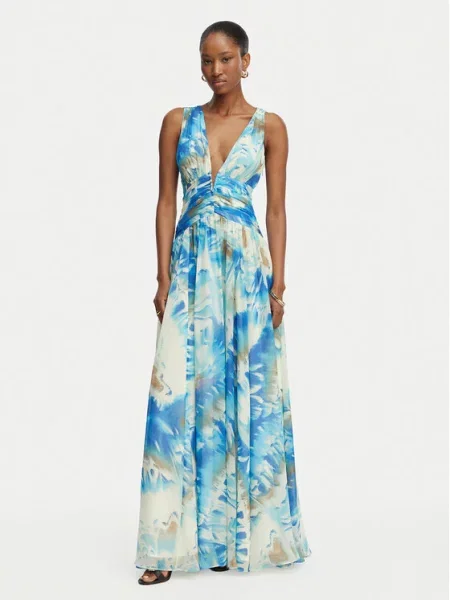 Marciano Guess Sukienka koktajlowa Kolorowy niebieska