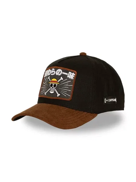 Capslab trucker kapa z bombažem x Onepiece rjava