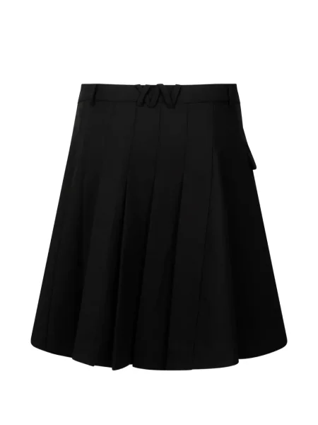 Fusta mini Nache asimetrică negru