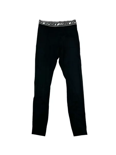 Pantaloni Diesel cu autograf negru