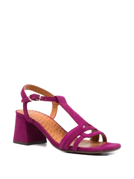 Sandale Chie Mihara din piele de căprioară violet