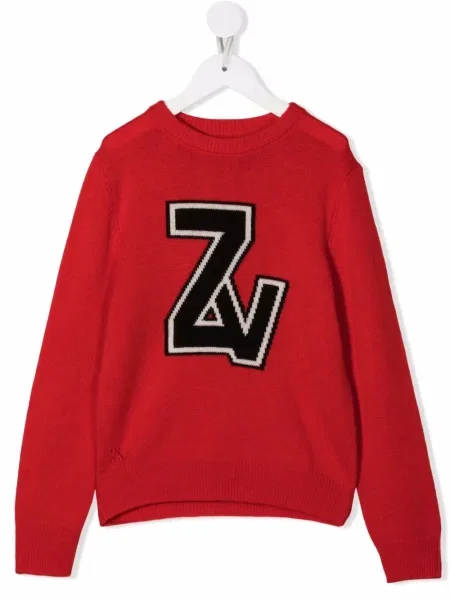 Sweter dziecięcy Zadig & Voltaire czerwony