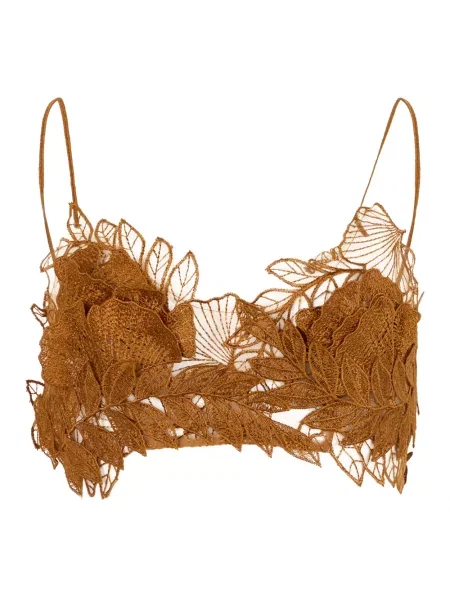 Top Alberta Ferretti brązowy