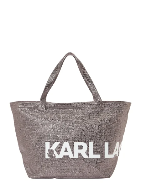 Geantă Karl Lagerfeld alb