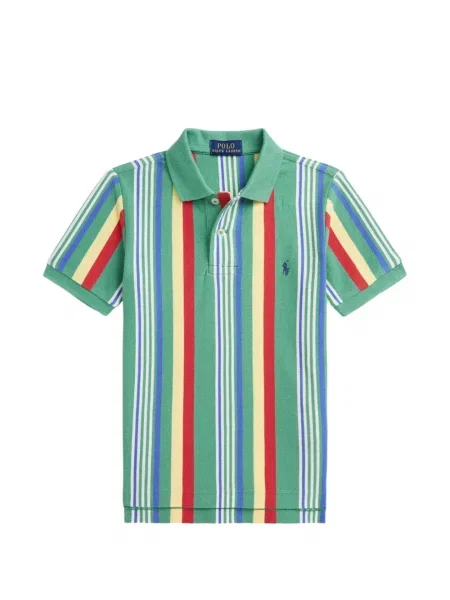 Koszulka polo dziecięca Polo Ralph Lauren zielona