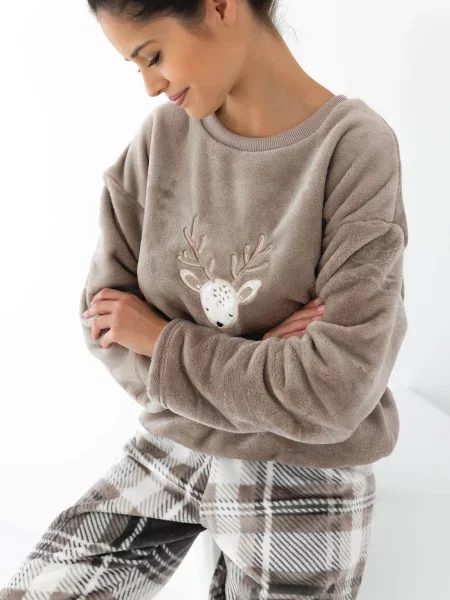 Теплая женская пижама Milou-К