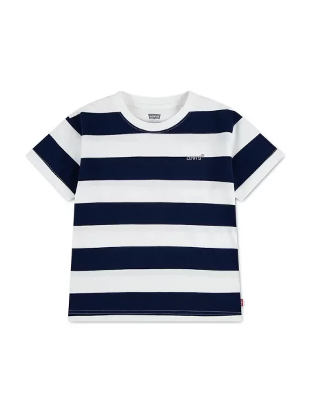 Levi's majica za djecu s pamukom BIG STRIPE TEE plava