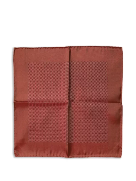 Fular Dolce & Gabbana cu imprimeu geometric portocaliu