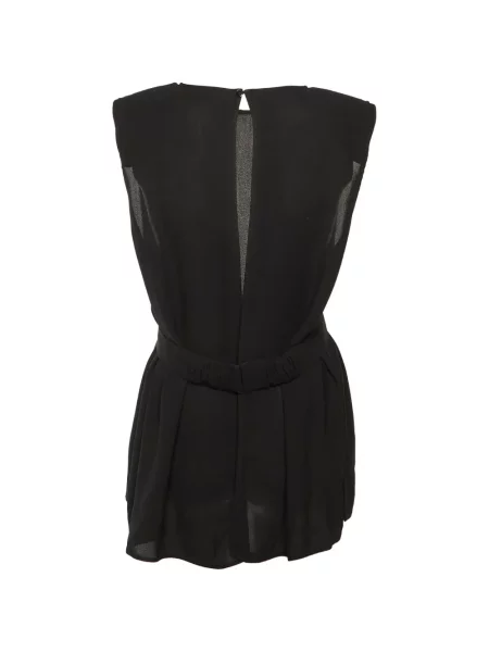 Cu centură top Elisabetta Franchi negru