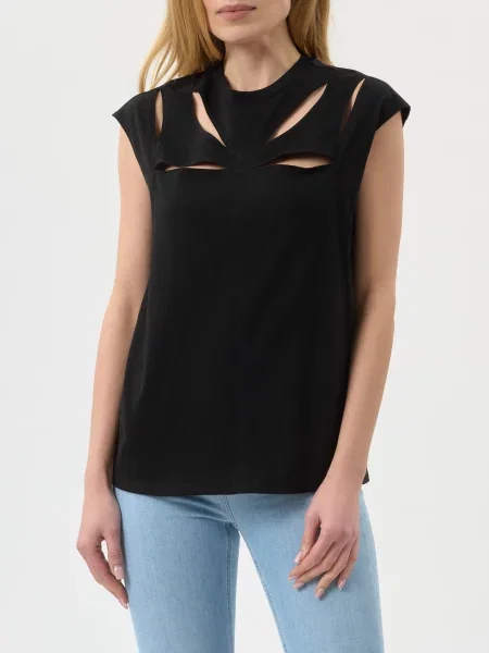 Футболка Elisabetta Franchi чорна