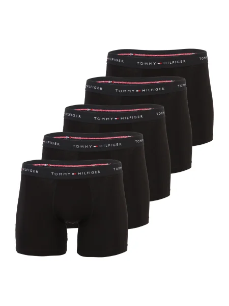 Tommy Hilfiger Underwear Boxeri roșu / negru alb