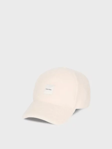 Букле кепка Calvin Klein бежевая