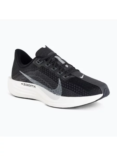 Încălțăminte de alergare pentru femei Nike Pegasus Plus Black/Anthracite/White/Pure Platinum alb