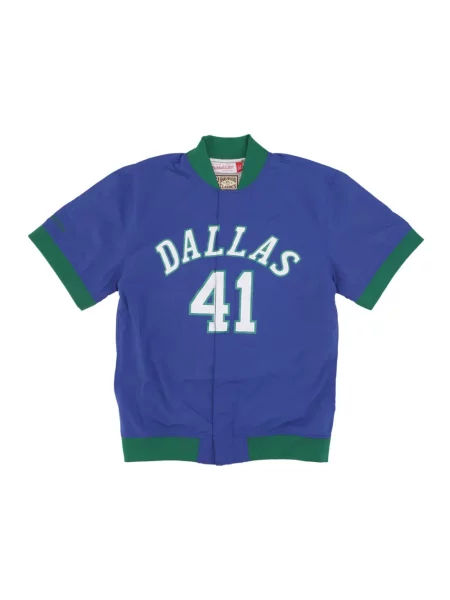 Kurtka Mitchell & Ness niebieska