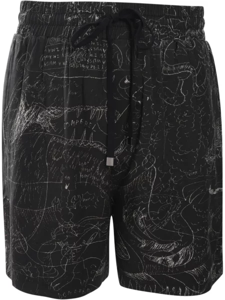 Pantaloni scurți Domrebel negru