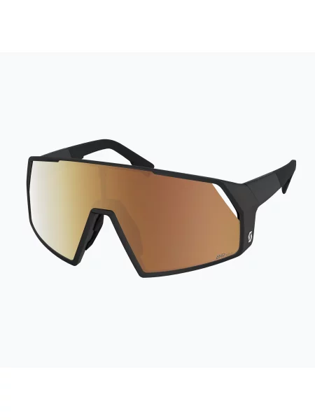 Слънчеви очила SCOTT Pro Shield LS black/amp ls gold chrome черно
