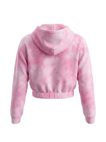 Bluza z kapturem dziecięca Disclaimer różowa