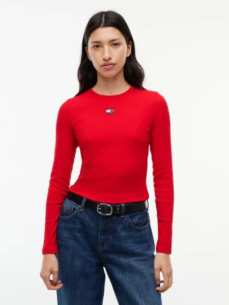 Tommy Jeans Tričko červená