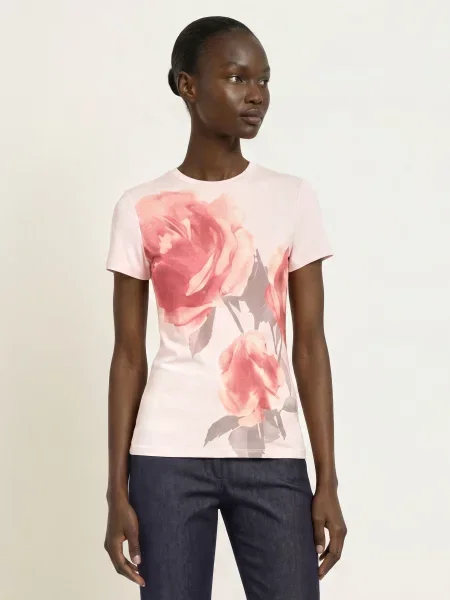 Ted Baker Tričko Bindii světle růžová / světle / lososová červená