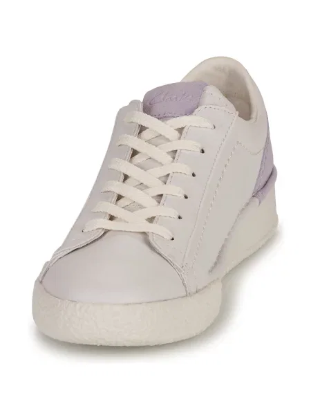 Pantofi Clarks alb