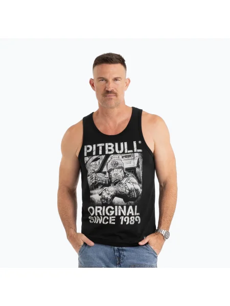 Pitbull Tank Top Drive tricou pentru bărbați negru