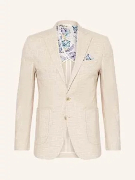 Paul Oblekové Sako Extra Slim Fit light beige béžové