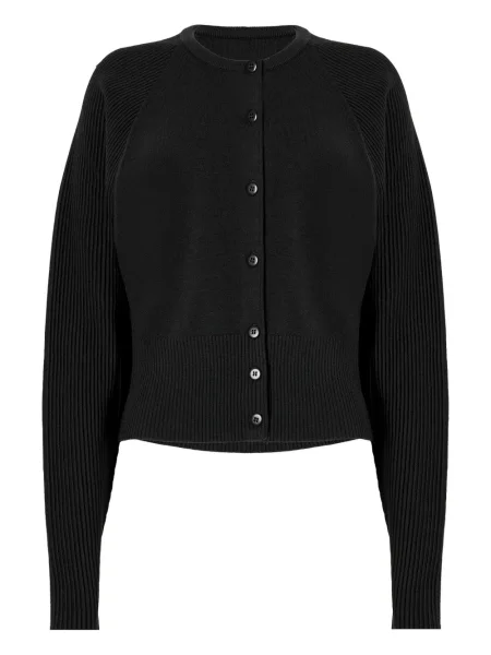 Cardigan Wolford cu nervuri negru