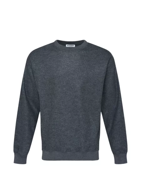 Pulover Jil Sander de lână gri