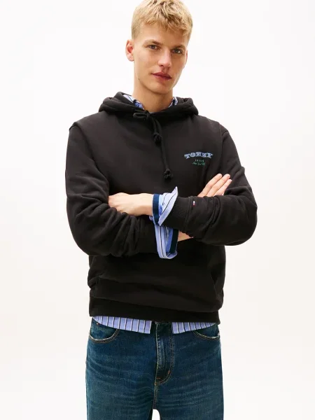 Mikina Tommy Jeans čierna