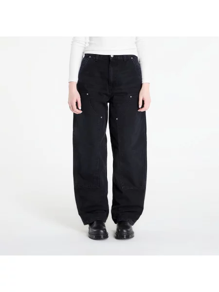 Дънки Carhartt WIP W Brandon Double Knee Pant Black S черно