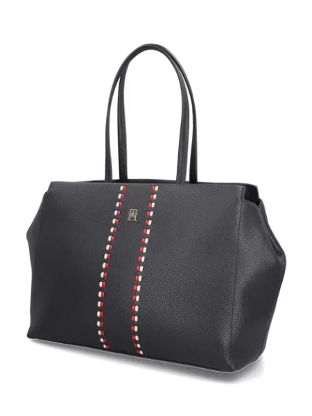 Kabelka Tommy Hilfiger modrá