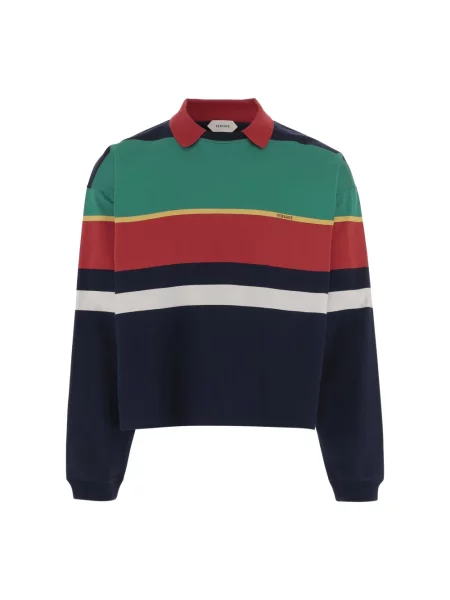 Bluza Versace w paski z paskiem