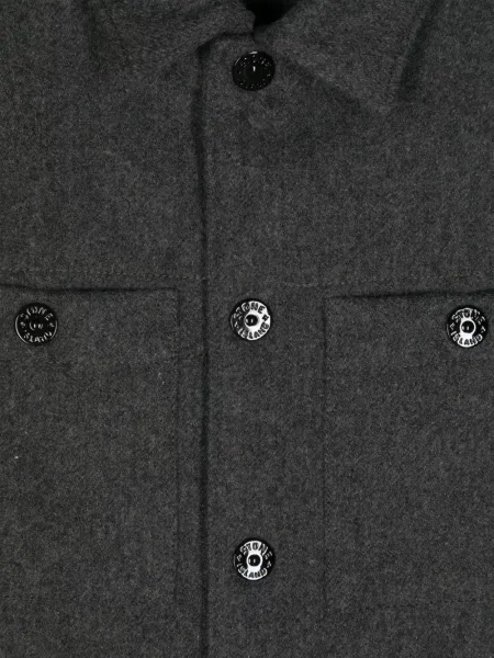 Kurtka koszulowa dziecięca Stone Island szara