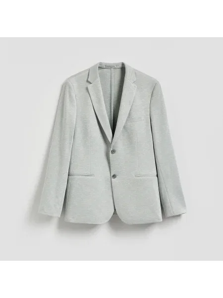 Reserved Karcsúsított zakó viszkózzal halványzöld