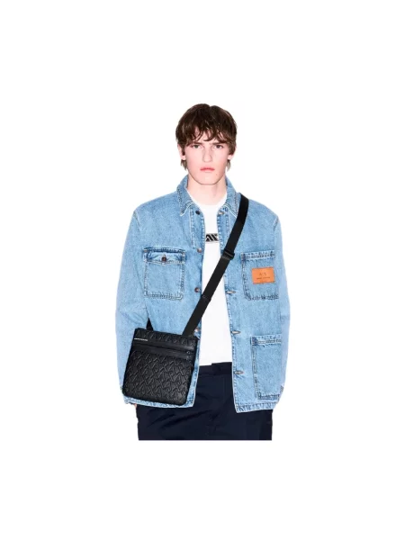 Armani Exchange Saszetka czarny