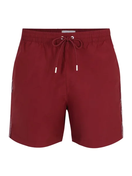 Olcsóbban. Férfi úszónadrág Calvin Klein Medium Drawstring cordovan. Méret: S fehér