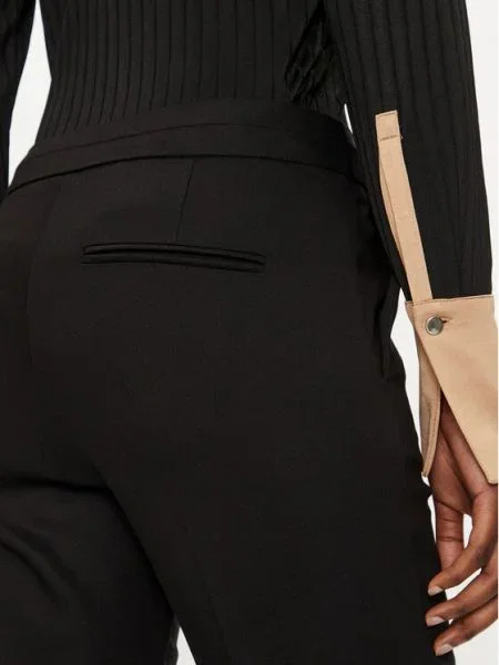 Morgan Pantaloni chino negru