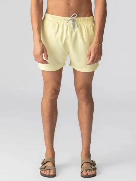 TEESHOPPEN Șorturi de baie Swimshorts galben