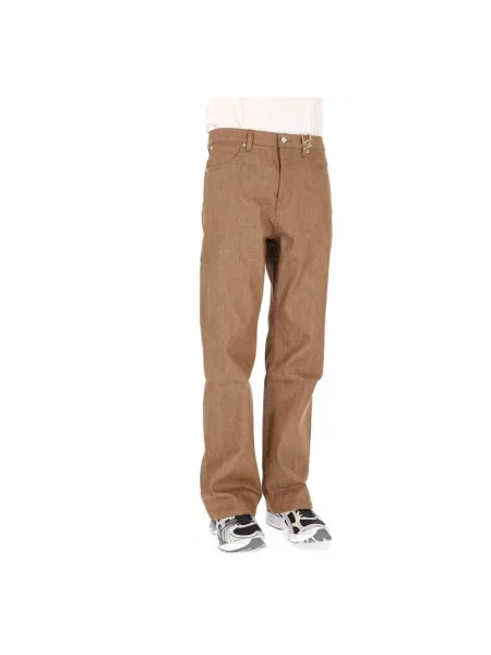 Jeansy A.p.c. brązowe
